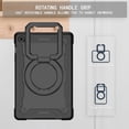 thumbnail image 4 of elitegadget Case for Samsung Galaxy Tab A9+ Plus 11 Inch (SM-X210/X215/X216) 2023 Released - Heavy Duty Impact Resistant Case Cover with Rotating Ring Stand + 1 Stylus (Black/Black), 4 of 5