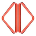 thumbnail image 1 of LOLIPPYY 2Pcs Red Triangle Billiard Rack Pc Material Perfect for Home and Pub Pool Games, 1 of 8