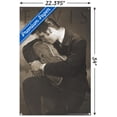 thumbnail image 3 of Elvis Presley - Sepia Guitar Wall Poster with Pushpins, 22.375" x 34", 3 of 4