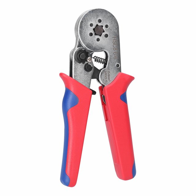 HSC8 6-6 0,25-6 mm² AWG23-10 Alicates de prensado y pelacables YE-1R 0,2-6,0 mm² yeacher Juego de pelacables de crimpadora