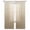 Brown, variant on Brown Beige Semi Sheer Curtains 63 Inch Length 2 Panels Set, Gradient Monochrome Modern Country Sheer Kitchen Curtain Privacy Voile Window Curtain for Living Room Bedroom Rod Pocket Drapes
