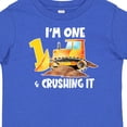 thumbnail image 4 of Inktastic I'm 1 and Crushing It Construction 1st Birthday Boys or Girls Baby T-Shirt, 4 of 5