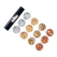 thumbnail image 2 of Copos de lámina dorada para resina, prácticos copos de lámina brillante para decoración DIY, lentejuelas brillantes 4 colores, 2 of 8