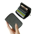 thumbnail image 4 of Dteck for iPhone 15 Plus Case Detachable Wallet Case with 11-Card Holder, 2 in 1 PU Leather Zipper Purse with Wristlet for Women Men, Durable Shockproof Phone Cover for iPhone 15 Plus,Gray, 4 of 6