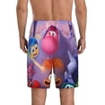 thumbnail image 4 of Lsque inside out 2 Mens Sleep Pajama Shorts,Short Pajama Pants, Cotton Ultra-Soft Knit-Medium, 4 of 9