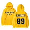 thumbnail image 1 of Sweat à Capuche Hôtel Tokio Pullovers Imprimé Kaulitz Sweat à Capuche Kaulitz 89 Mode Urbaine Y2k, 1 of 4
