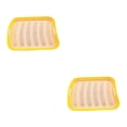 thumbnail image 3 of Billuyoard Molde de silicona para perritos calientes y salchichas - Antiadherente y fácil de limpiar Latas y moldes para muffins y cupcakes amarillo 2Conjunto, 3 of 6