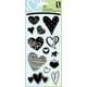Inkadinkado Clear Stamps 4"X8"-Hearts – image 1 sur 1