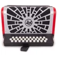 thumbnail image 2 of HOHNER A48441 ACORDEON "COMPADRE" FA-SIB-MIB 31 BOTONES Y 12 BAJOS ROJO C FUNDA Hohner A48441, 2 of 4