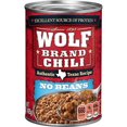 thumbnail image 6 of ( 2 Pack ) Wolf Brand Chili Without Beans, Packed with Protein, 15 oz, 6 of 6
