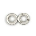 thumbnail image 5 of Dritz Screw Together Round Grommet, 15mm, 2 Sets, Nickel, 5 of 5