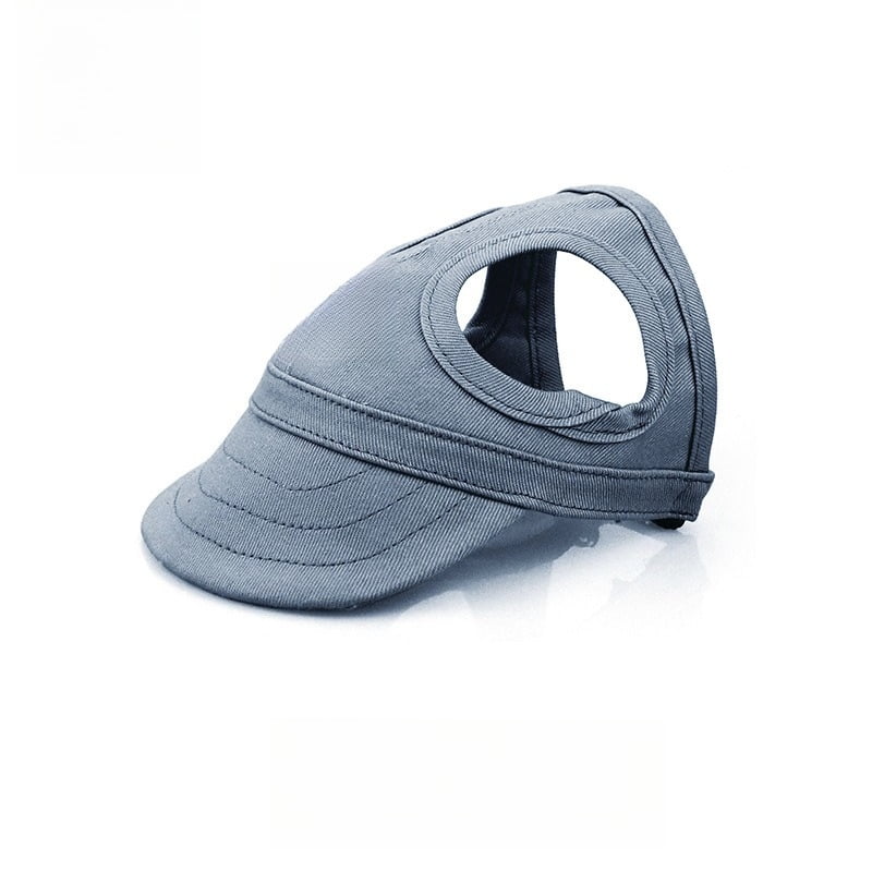Pet Outdoor Sun Hat Breathable Visor Baseball Cap with Ear Holes for Small Medium Large Dogs & Cats Pet Costume Headwear