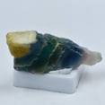 thumbnail image 4 of CERTIFIED Natural Fluorite Raw Rough 179 Ct Multi Color Uncut Loose Gemstone, 4 of 7