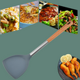 thumbnail image 4 of Juego de 4 utensilios de cocina de silicona, sistema de espátula de cocina para el hogar, 4 of 5