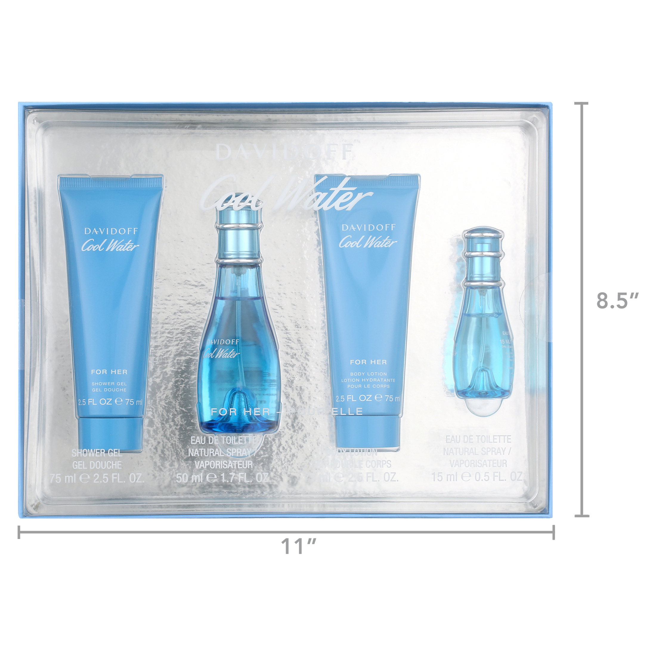 Davidoff Cool Water 4-Piece Gift Set for Women photo 5