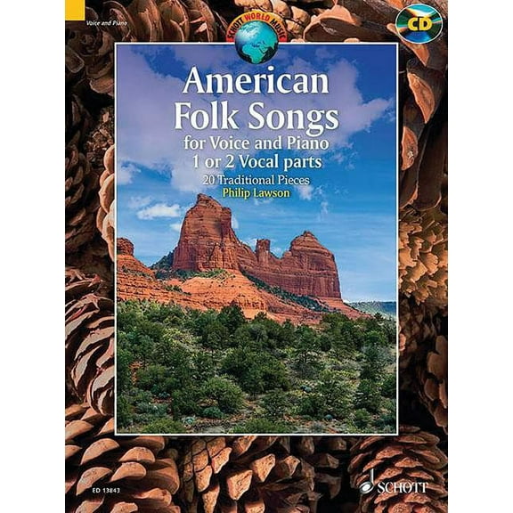 American Folk Songs: 20 Traditional Pieces: for Voice and Piano