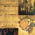 thumbnail image 2 of Jardine, Liz 15x15 Black Ornate Wood Framed with Double Matting Museum Art Print Titled - Autumn Waltz II, 2 of 4