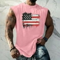 thumbnail image 2 of Yiaimeir Men's Sleeveless Tank Tops With American Flag Print Casual Summer Tank Top For Gym Beach And Everyday Wear,Size S-3XL, 2 of 4