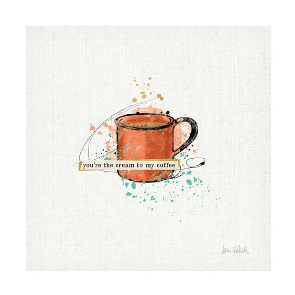Katie Pertiet 'Thoughtful Perk IV' Canvas Art