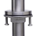 thumbnail image 2 of AB5004-BSS Distributeur de Savon Moderne en Acier Inoxydable Brossé Solide, 2 of 5