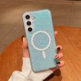 thumbnail image 5 of Kryonix Magnetic Case for Samsung Galaxy S25, Shockproof Clear with Glitter Cute Magnetic, Purple/Blue/Pink/Black, 5 of 6