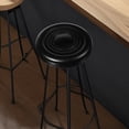thumbnail image 3 of KAKOWELY Tabouret de Remplacement Rond en Mousse Noire pour Coiffeur Tabouret 1Ensemble, 3 of 8