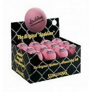 Spalding 51-153 Small Pink High Bounce Balls Stoop Ball Stickball Hit Penny - Quantity of 24