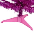 thumbnail image 5 of Northlight 4' Pink Artificial Tinsel Christmas Tree, Unlit, 5 of 5