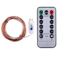 thumbnail image 4 of Luces decorativas de cadena LED Luces de cadena de cambio de Blanco cálido 2 Yinane Luces de cadena LED, 4 of 9