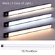 thumbnail image 4 of 1pc LED Motion Sensor Cabinet Light, Under Counter Closet Lighting, Wireless Magnetic USB Rechargeable Kitchen Night Lights, Battery Powered Operated Light For Wardrobe Closets Cabinet Cupboard Stai, 4 of 4