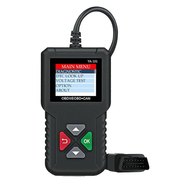 Riwesomey 12V Plug & Play coche automotriz escáner lector de código herramienta de diagnóstico de coche Automoción decorativa y accesorios