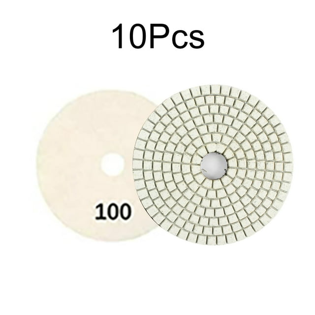 Diamond Polishing Pads 4Inch Wet/Dry Granite Concrete Marble Glass Stone Sanding