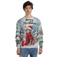 thumbnail image 4 of Merry Christmas Sphynx Enjoys Catmas Winter Xmas Holiday All Over Print 3D Sweatshirt Unisex Merch Cat Lover Kitten Owner Gifts Idea - 02022, 4 of 6