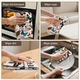 thumbnail image 6 of 2 Pcs Funny Kitchen Towels,Butterfly Species Chart Microfiber Dish Towels,Kitchen Tea Towels,Kitchen Towel Set (18" X 26"), 6 of 7