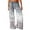 Gray, variant on Purple Sweat Pants for Womens Women Casual Loose Gradient Tie-Dye Printed Yoga Sport Long Pnats Wide Leg Pants