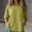 Light Green, variant on Linen Tunic Crewneck Button Blouse Boyfriend Dress Shirt Cotton Linen Tunic Tops Loose Fit Cotton Blouses Button Down Plaid Shacket Shirt V Neck Blouses Loose Gauze Tunics Orange 2XL