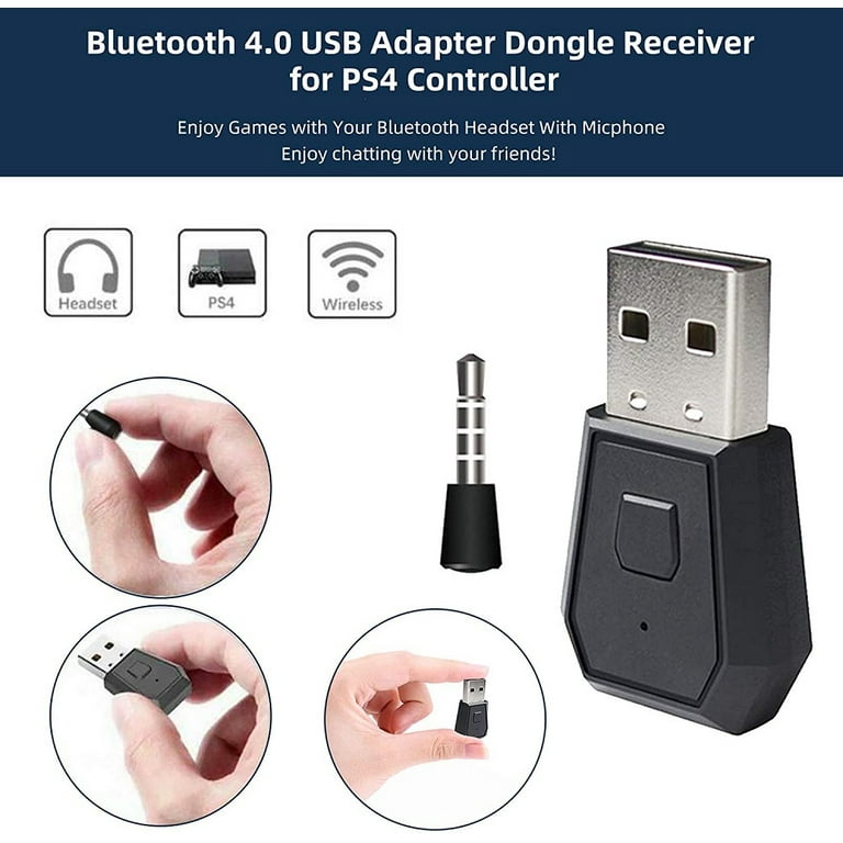 Wireless Adapter Bluetooth Headset Dongle Ps4 Wireless Adapter