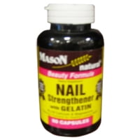 Mason Natural Nail Strengthener With Gelatin, Beauty Formula  Capsules - 60