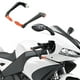 thumbnail image 4 of Guardamanos para motocicletas - Protectores de maneta de freno de aleación de aluminio para protección contra caídas - Rojo, Naranja, Azul, Gris, Negro, Plata - 7,68x2,48x2,36 pulgadas, 4 of 6