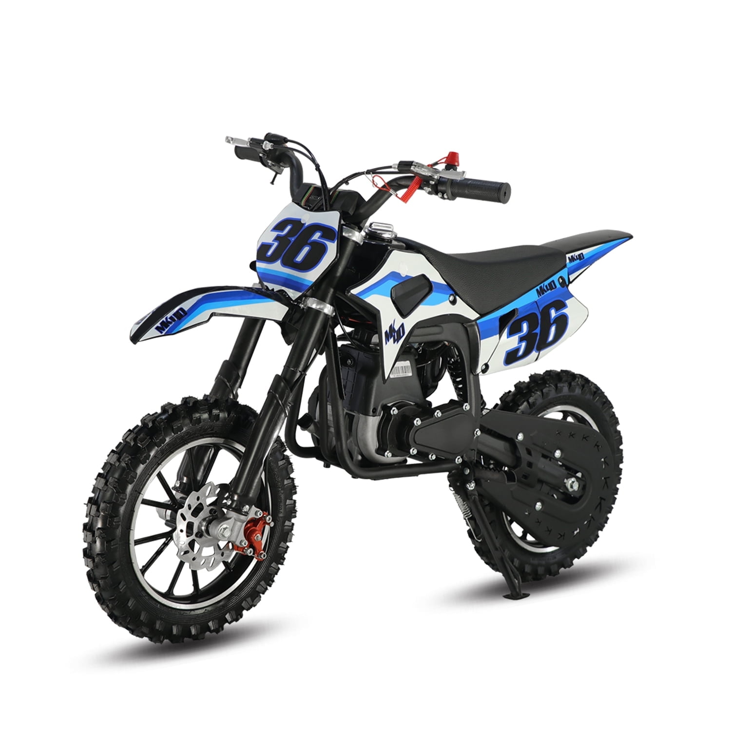 SYX MOTO Gasoline 125cc 4-Stroke Electric Start Pit Bike, Adult