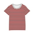 thumbnail image 4 of Boys Girls Cotton T-Shirts Short Sleeve 3-14 T Summer Casual Crewneck Top Kids Print Colorful T-Shirt, 4 of 4
