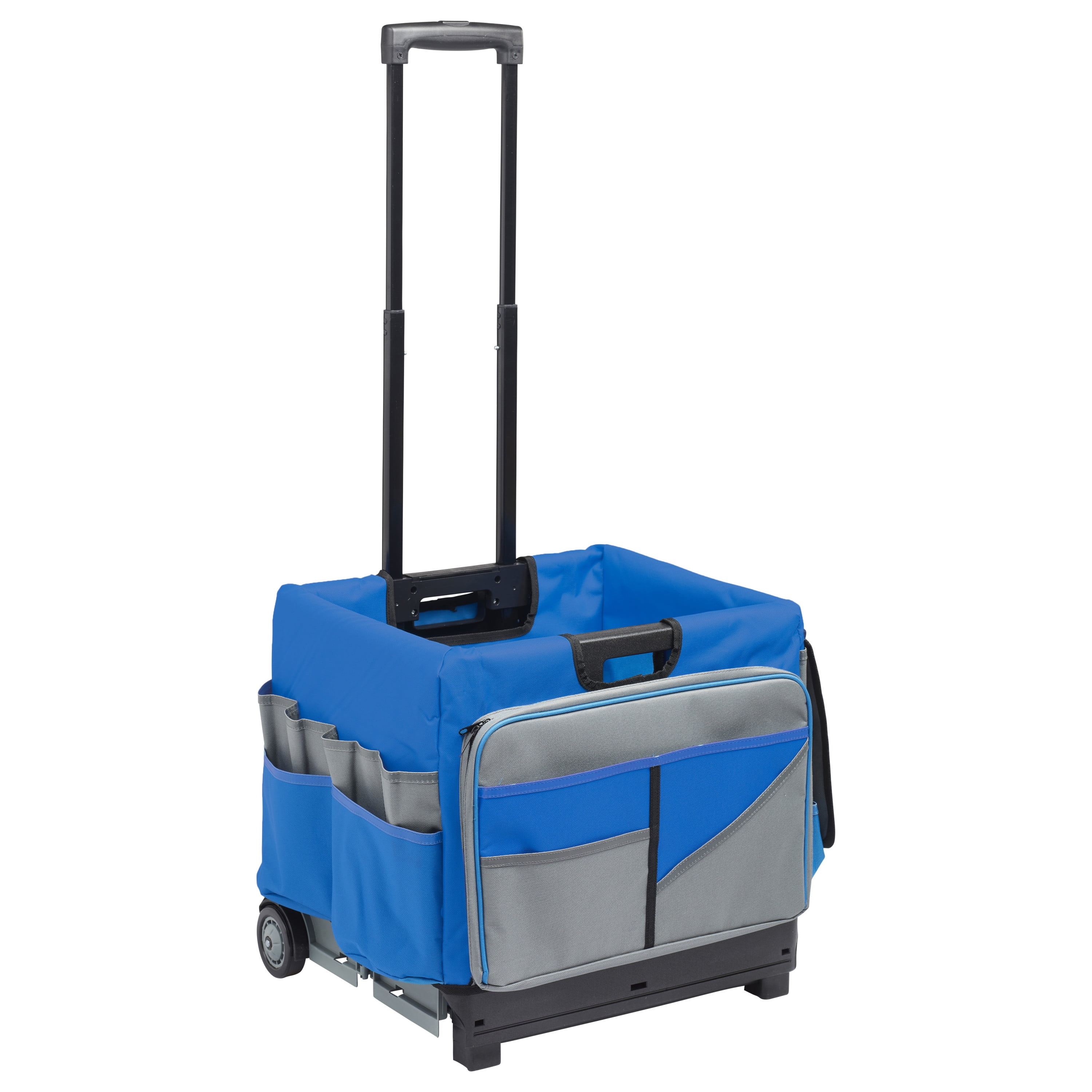Universal Rolling Cart and Organizer Bag Blue