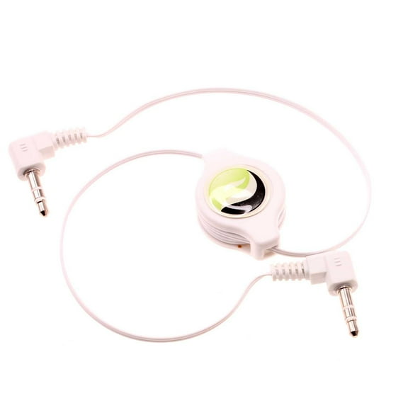 Retractable Aux Cable 3.5mm Adapter Car Stereo Aux-in Audio Cord Speaker Jack Wire G8N for Orbic Magic 5G - Samsung Galaxy XCover Pro View Tab S2 NOOK 8.0 (SM-T710) S6 Lite 10.4 Active Pro