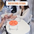 thumbnail image 4 of Raindrops Tabouret Roulant Bas en Plastique pour Utilisation en Salon 1 Paquet, 4 of 8