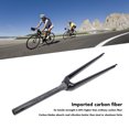 thumbnail image 3 of 700C Full Carbon Fiber Lightweight Bike Fork, Stable Silent Ride Bike Front Fork with High Strength, for Flexible Off Road, Adjustable Rebound Speed with Flat or Bumpy Road, 3 of 7