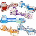 thumbnail image 5 of Children Ball Pool Baby Balloon Playpen Portable Kids Tent Ball Pit Crawling Tunnel Kid Playground Yard Room Pool Kids Gifts, 5 of 9