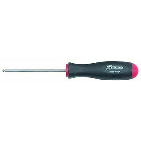 UPC: 0037231166496 | Bondhus 16649 1.27mm x 2.4  Ball End Tip Hex Screwdriver with BriteGuard Finish 2 Piece