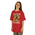 thumbnail image 2 of Caitlin Clark #22 Women basketball Kids Heavy Cotton Tee-KWBCC22070B-Red-XL, 2 of 4