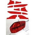 thumbnail image 1 of Lexus IS (17-20) Red Reverse & Rear Marker Covers, 1 of 1