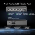 thumbnail image 4 of Conmutador POE Binardat 11 puertos 8 POE+ 10/100Mbps 2 Gigabit, 4 of 7